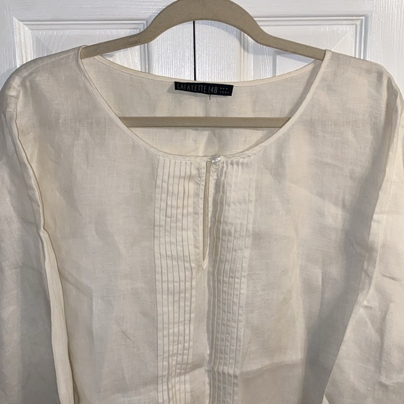 Lafayette 148 New York Tops - Lafayette 148 NY Linen Tunic Shirt